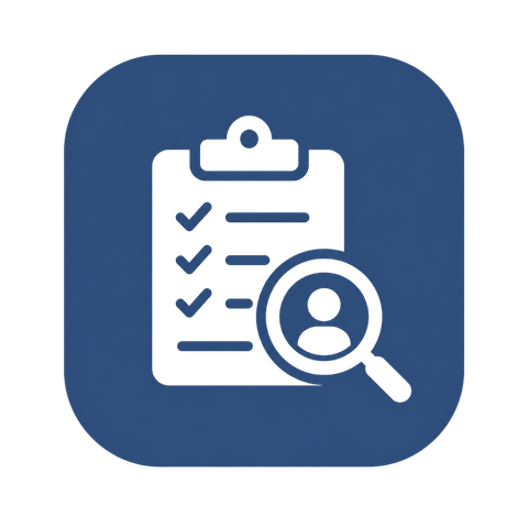 Adult ADHD assessment illustration